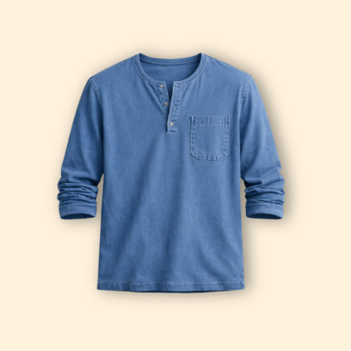 Men’s Pocket Long Sleeve T Shirt