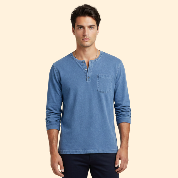 Men’s Pocket Long Sleeve T Shirt