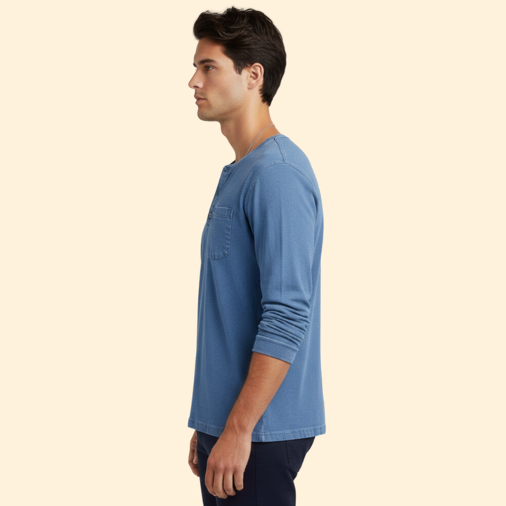 Men’s Pocket Long Sleeve T Shirt