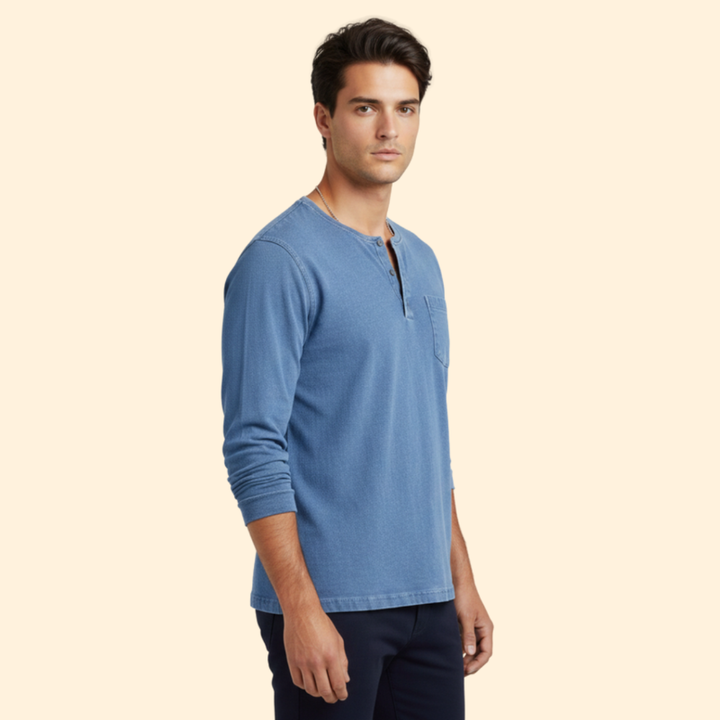 Men’s Pocket Long Sleeve T Shirt