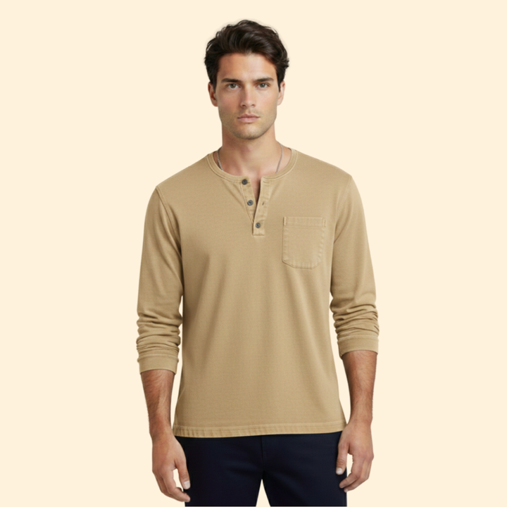 Men’s Pocket Long Sleeve T Shirt