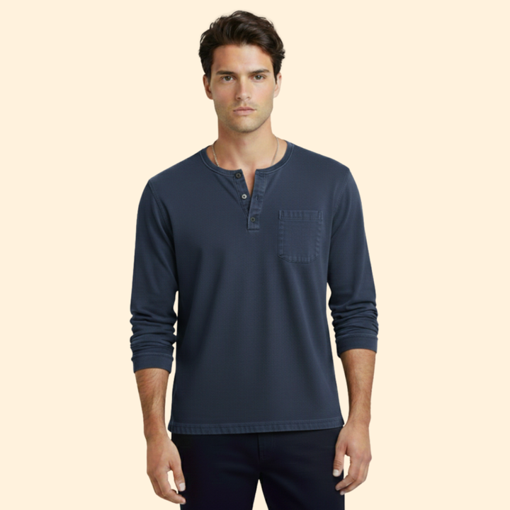 Men’s Pocket Long Sleeve T Shirt