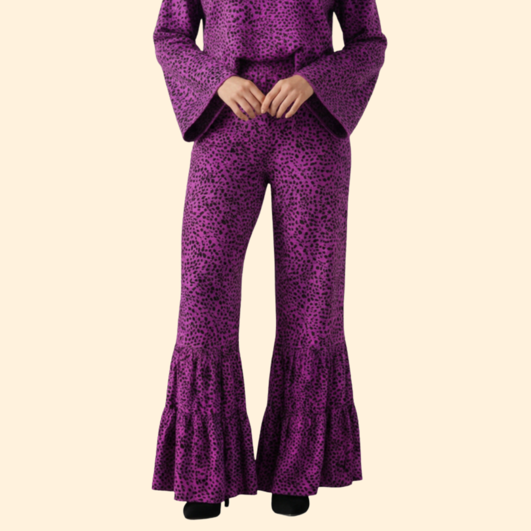 Women's Stylish Ruffle Palazzo Pants