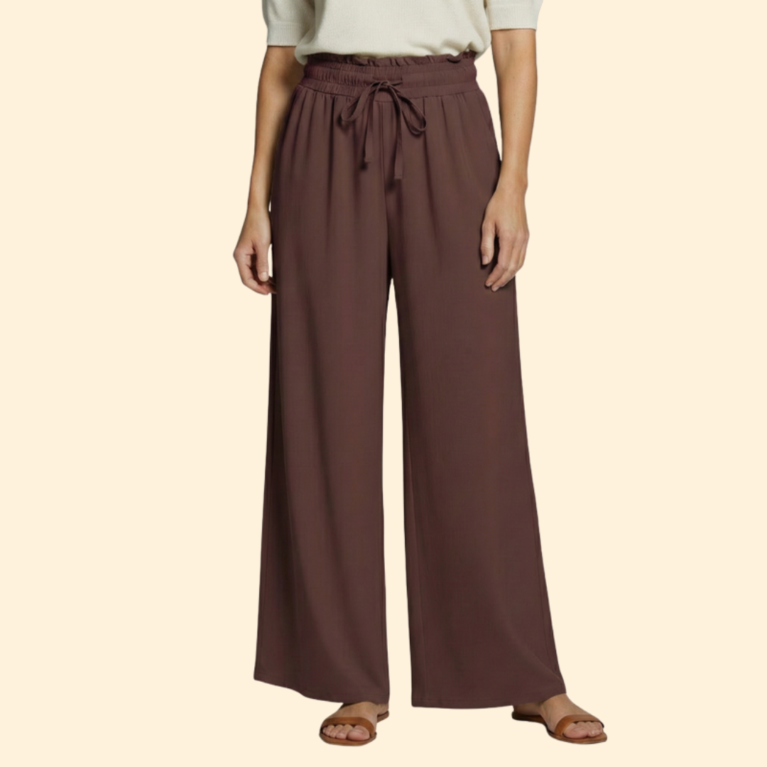 Women's Elegant Wide-Leg Trousers