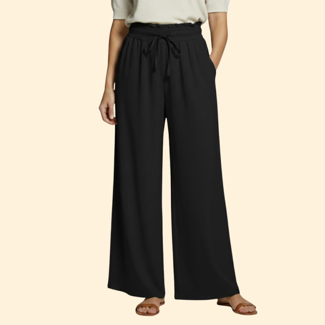 Women's Elegant Wide-Leg Trousers