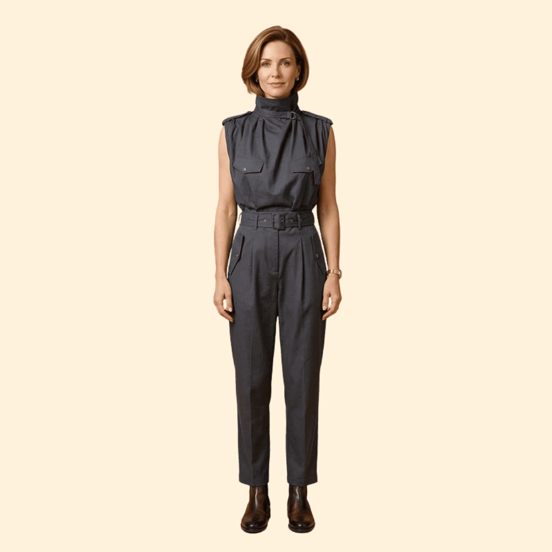 Women's Utility Jumpsuit Look