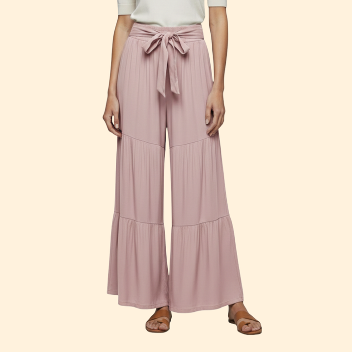 Women's Stylish Tie-Waist Trousers