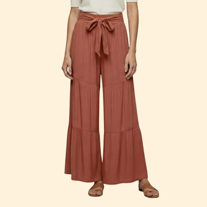 Women's Stylish Tie-Waist Trousers