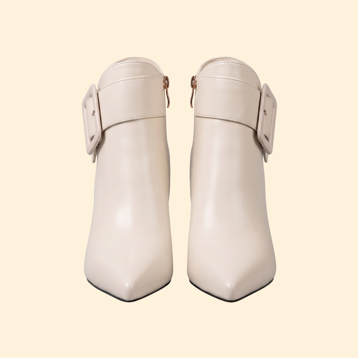 Women's Ankle Boots with Buckle