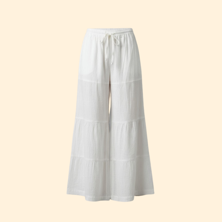 Women's Relaxed Wide-Leg Trousers