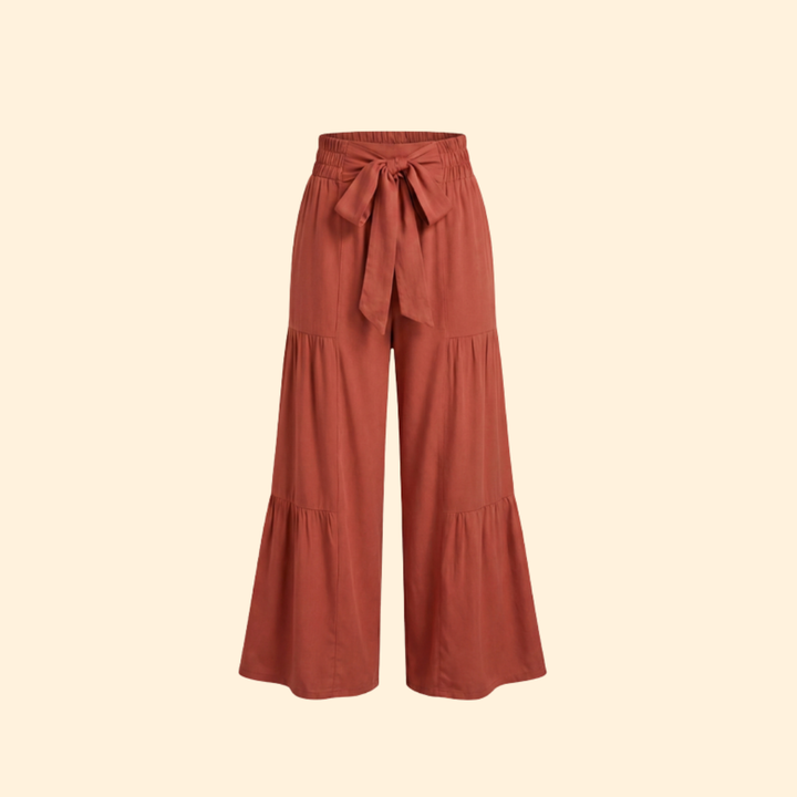 Women's Effortless Tie-Waist Trousers