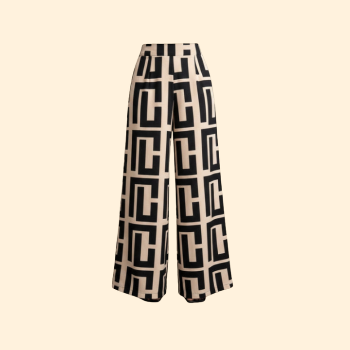 Women's Printed Palazzo Trousers