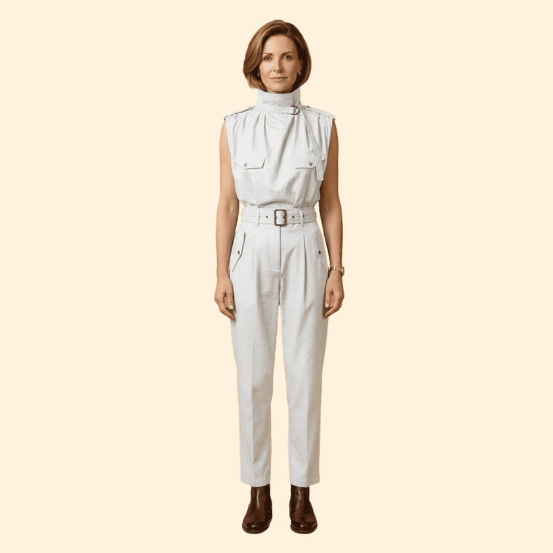 Women's Utility Jumpsuit Look