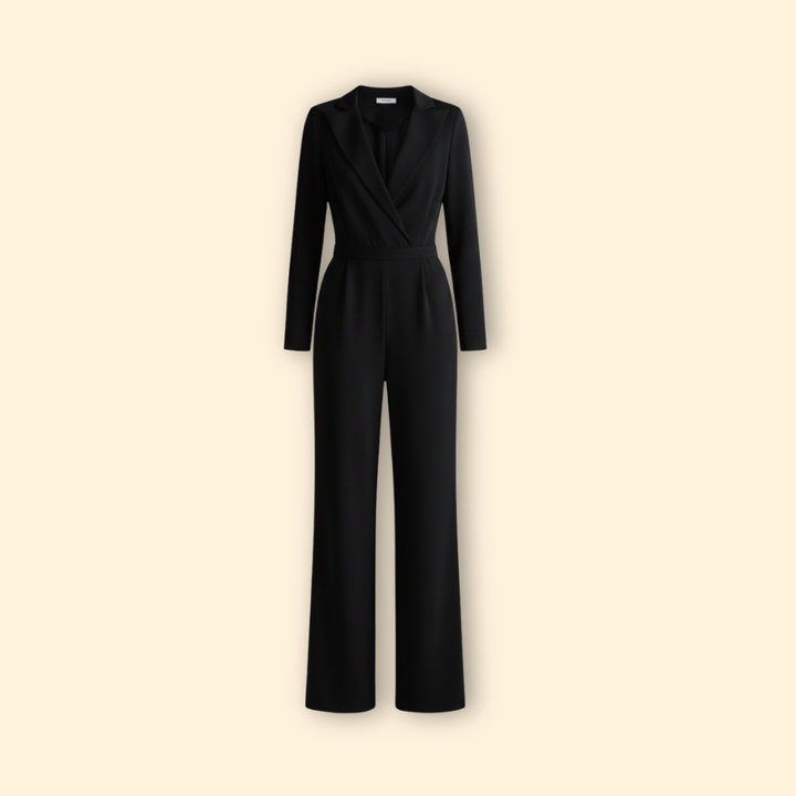 Women's V-neck Jumpsuit