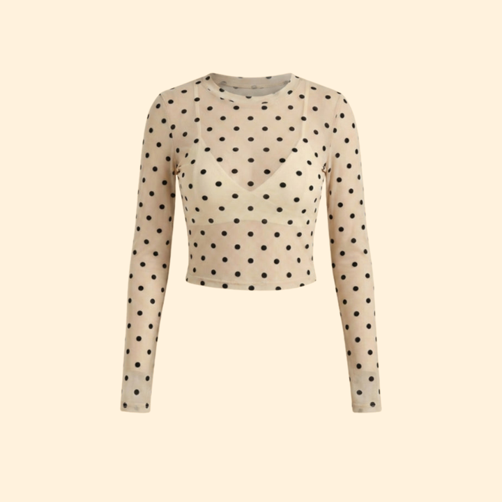 Women's Sleek Long Sleeve Blouse