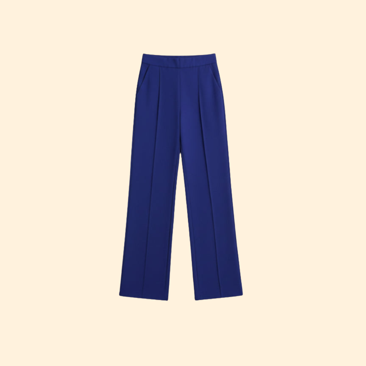 Women's High-Waisted Wide-Leg Trousers