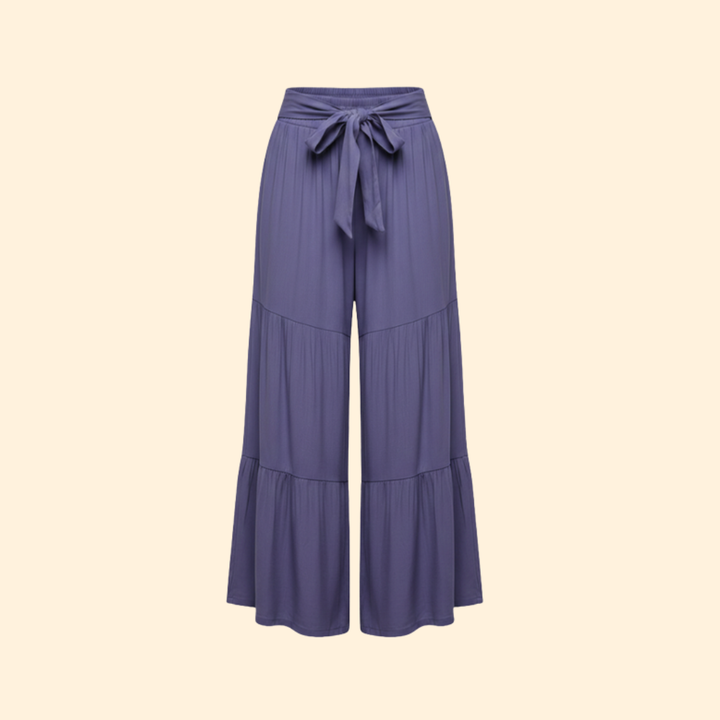Women's Stylish Tie-Waist Trousers