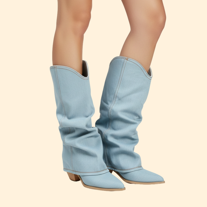 Women's Denim Boots