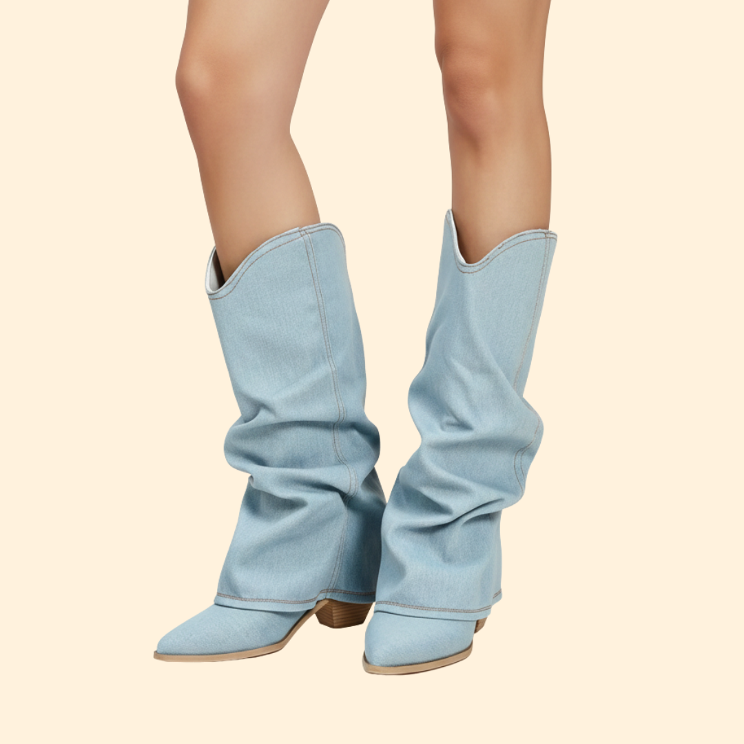 Women's Denim Boots