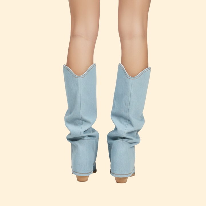 Women's Denim Boots