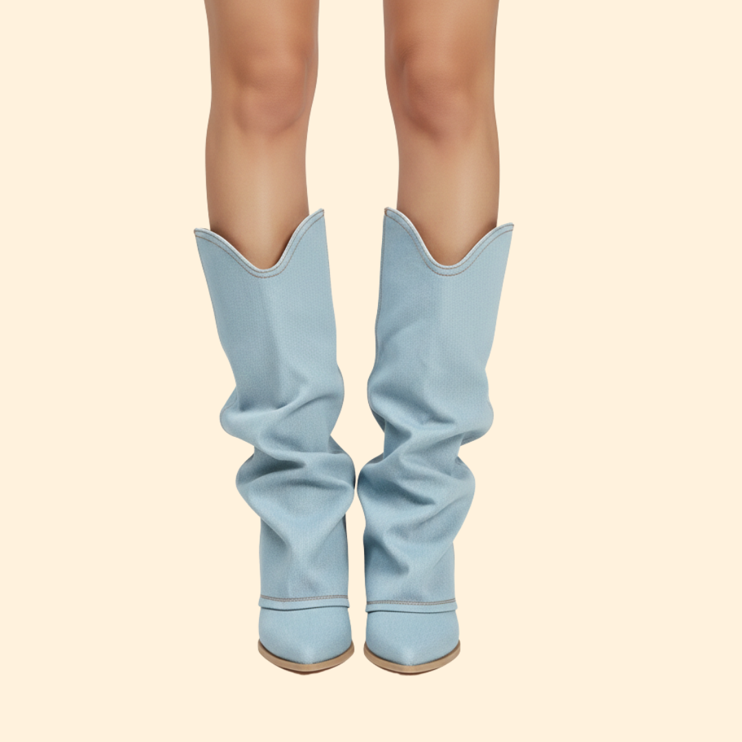 Women's Denim Boots