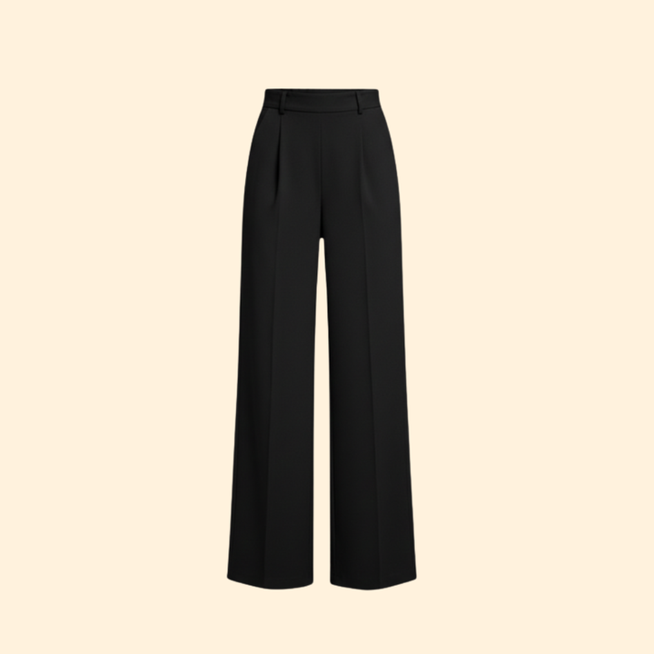 Women's Chic Tie-Waist Trousers