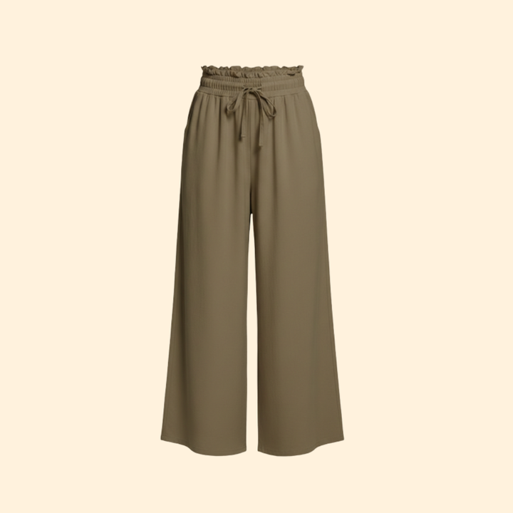 Women's Elegant Wide-Leg Trousers