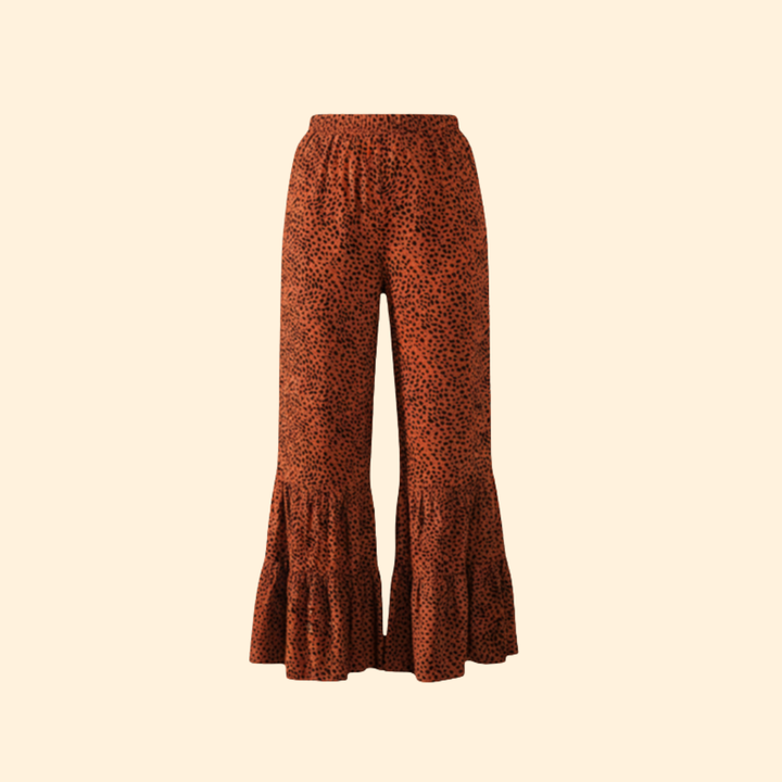 Women's Stylish Ruffle Palazzo Pants