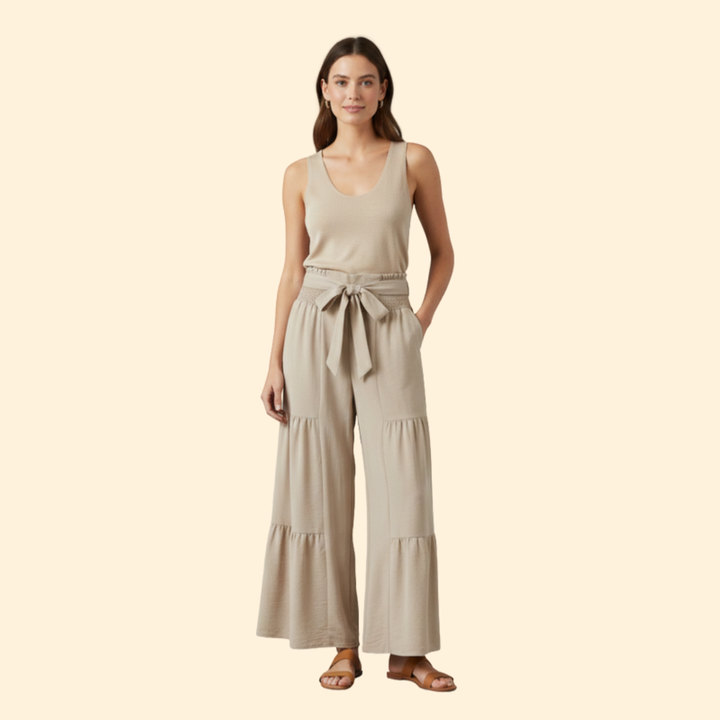 Women's Elegant Wide-Leg Trousers