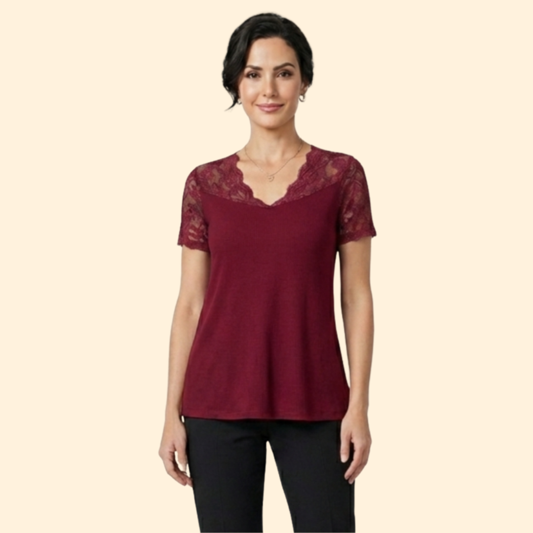 Women's Lace Crop Chic