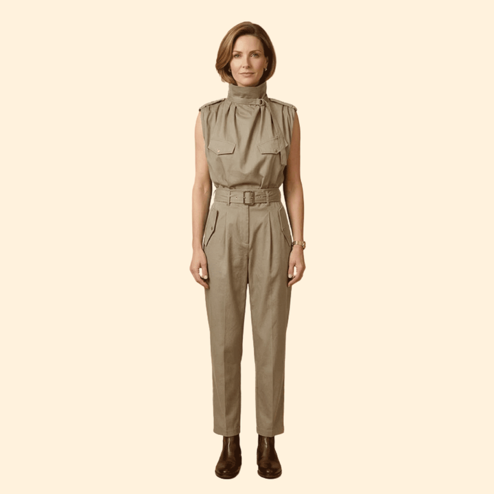 Women's Utility Jumpsuit Look