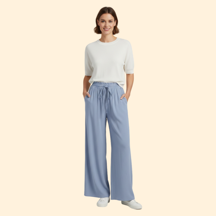 Women's Relaxed Palazzo Trousers