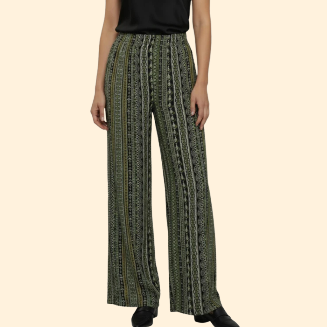 Women's Stylish Printed Palazzo Trousers