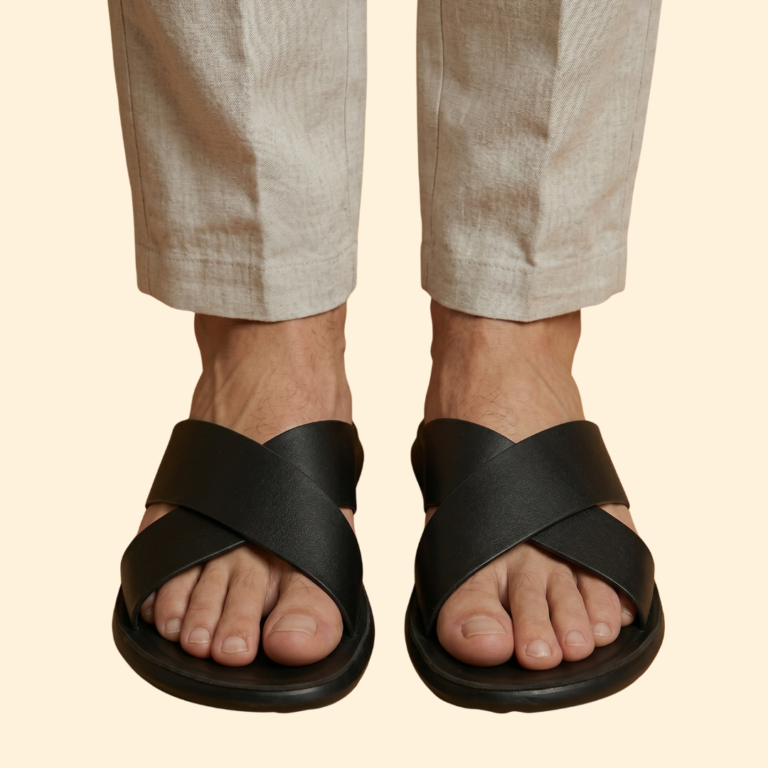 Men's Minimalist Slip-On Sandals