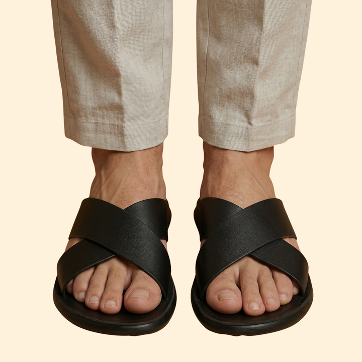 Men's Minimalist Slip-On Sandals