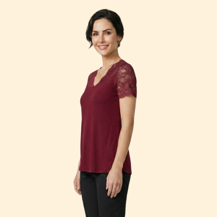 Women's Lace Crop Chic