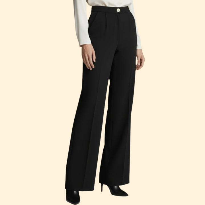 Women's High-Waisted Palazzo Trousers