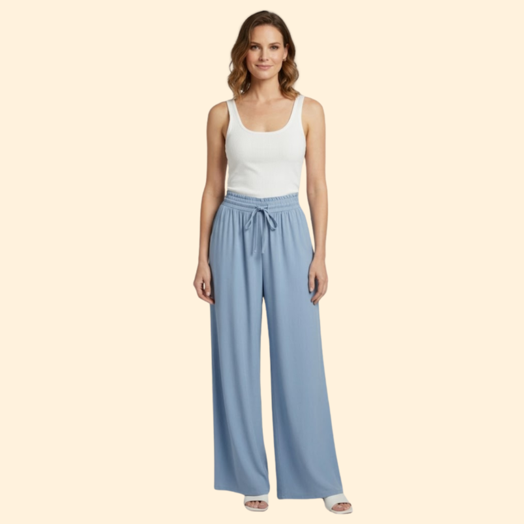 Women's Effortless Wide-Leg Trousers