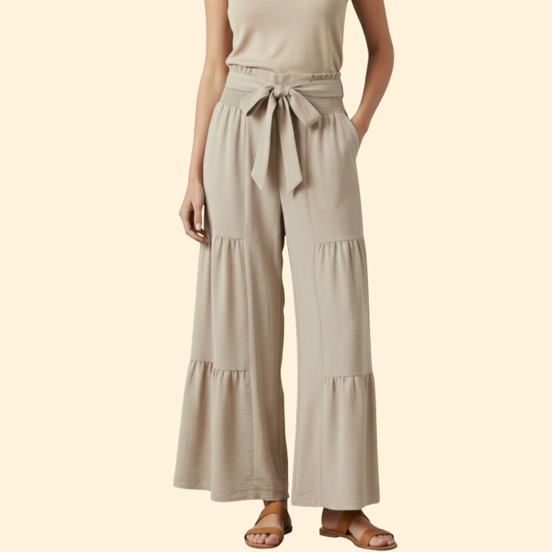 Women's Elegant Wide-Leg Trousers