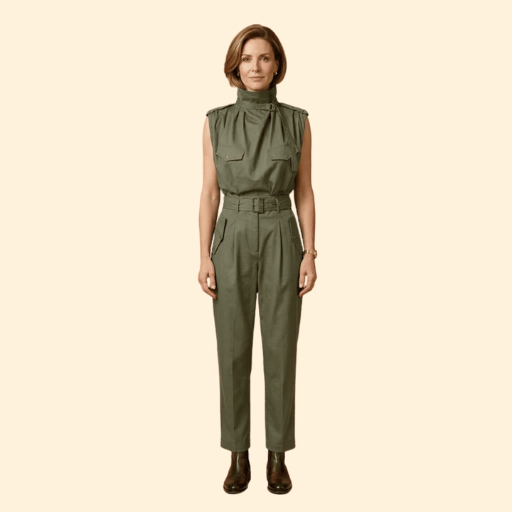Women's Utility Jumpsuit Look