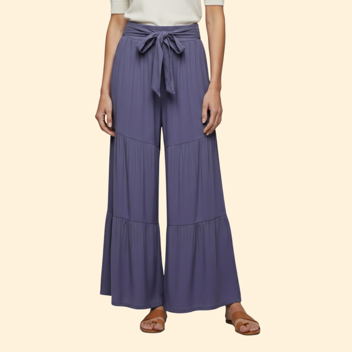 Women's Stylish Tie-Waist Trousers