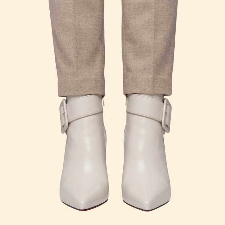 Women's Ankle Boots with Buckle