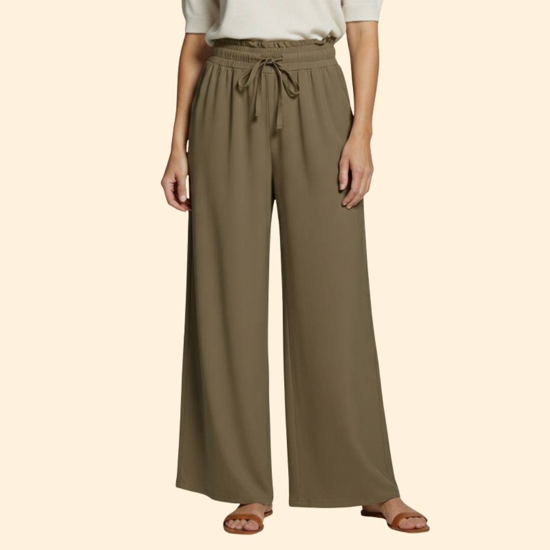 Women's Elegant Wide-Leg Trousers