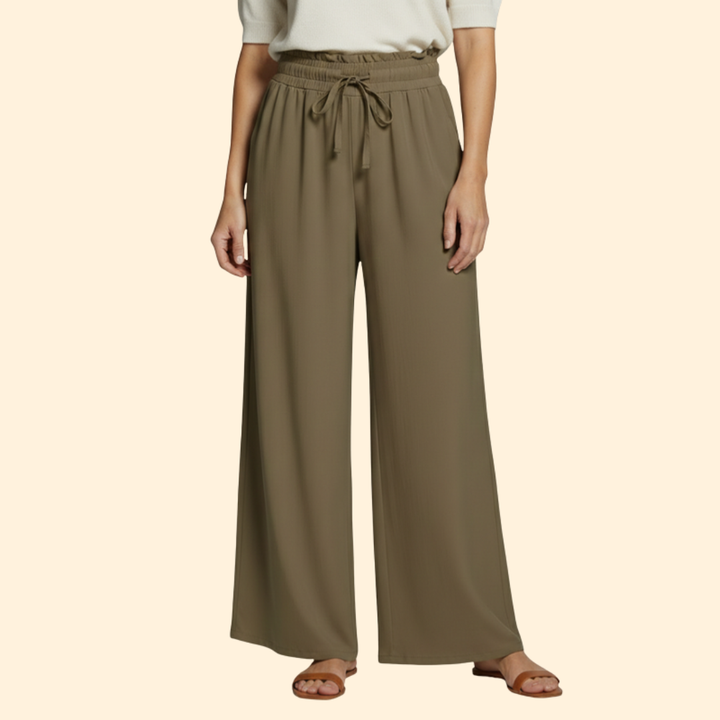 Women's Elegant Wide-Leg Trousers