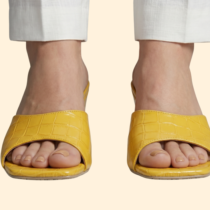 Women's Leather Wedge Shoes