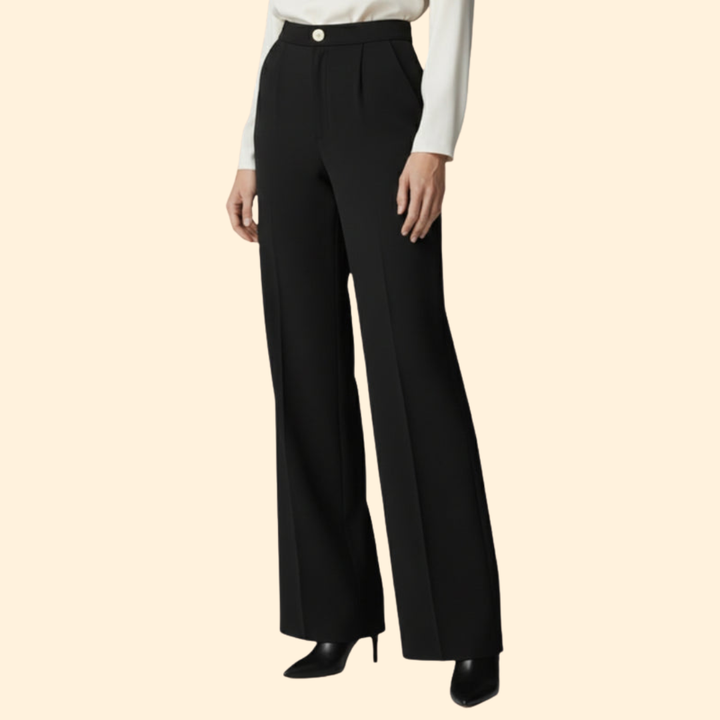 Women's High-Waisted Palazzo Trousers