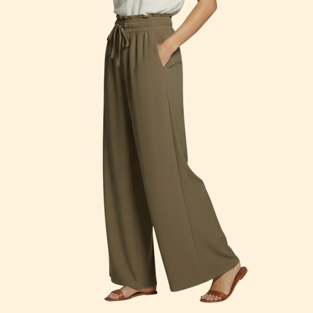 Women's Elegant Wide-Leg Trousers