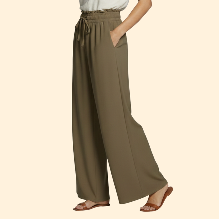 Women's Elegant Wide-Leg Trousers