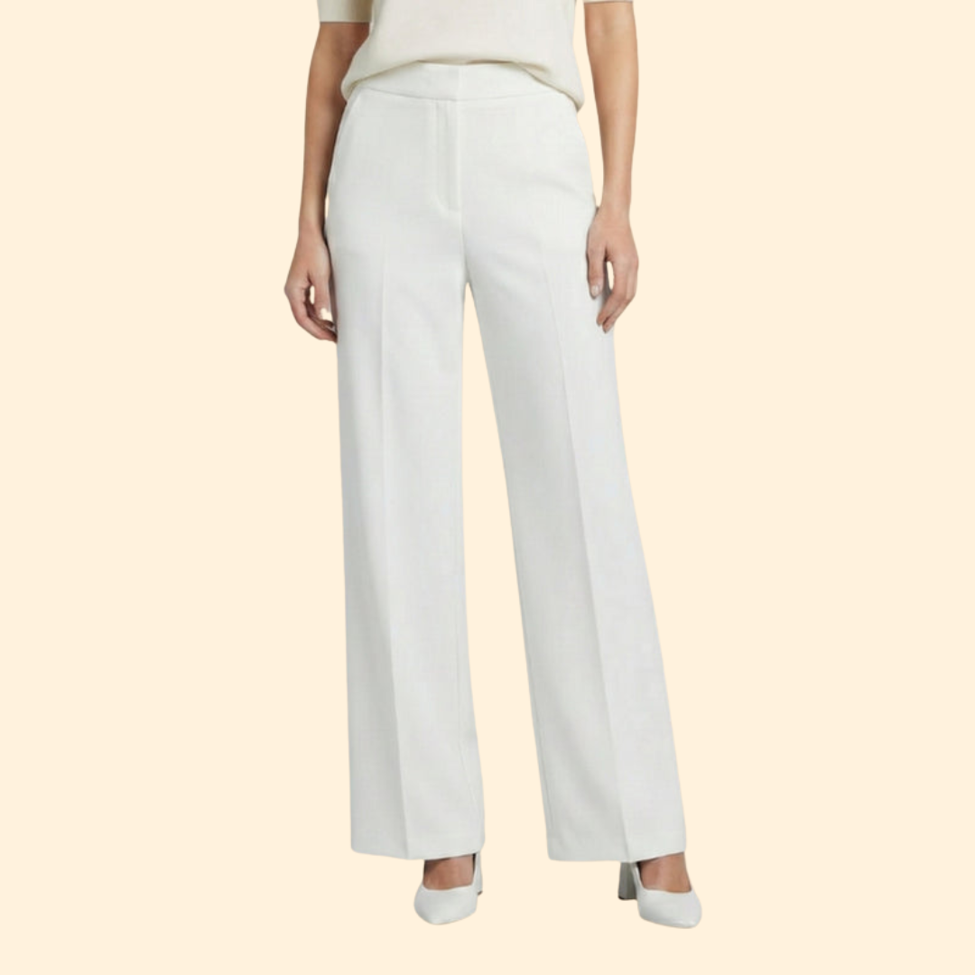Women's High-Waisted Wide-Leg Trousers