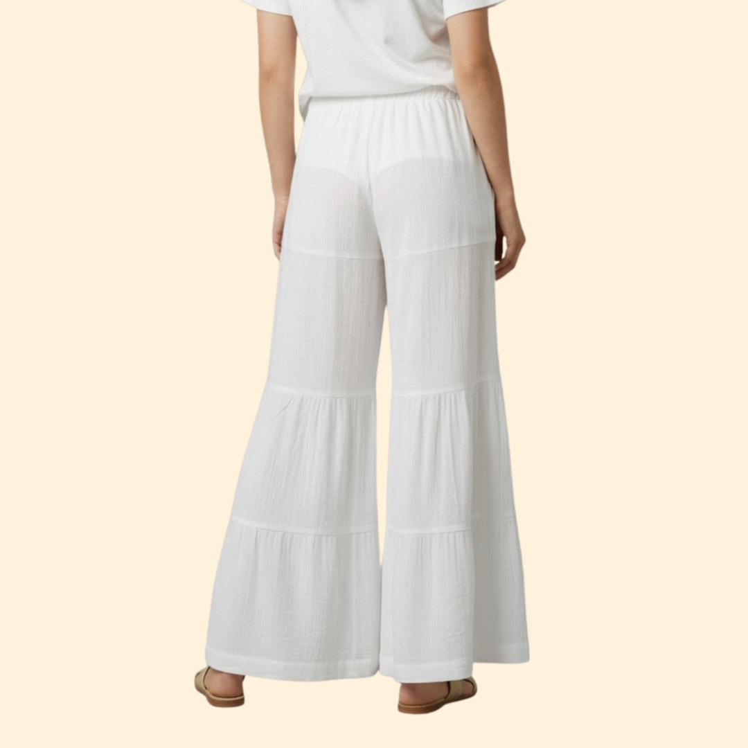 Women's Relaxed Wide-Leg Trousers